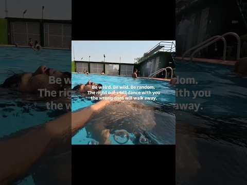 Why is everybody is so serious. #explore #relatable #trendingshorts #swimmingpool #youtubeindia