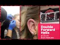 Double Forward Helix Piercing at Lulu's