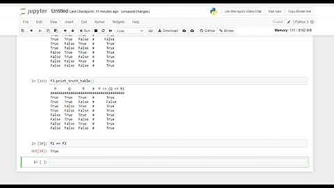 Propositional Logic Using Python