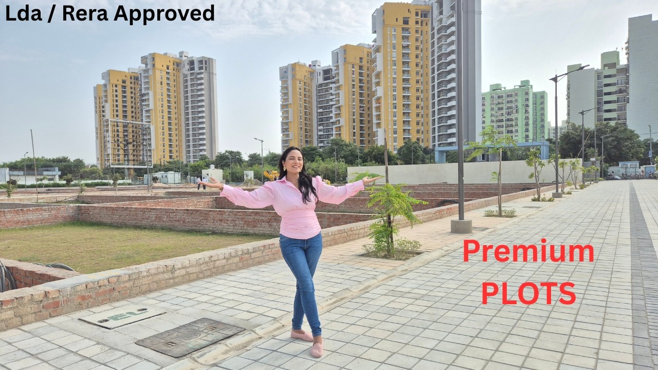 LDA / RERA Approved Premium Plot For Sale In Lucknow Shushant Golf City | @SimplyShilpi