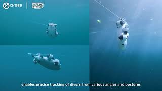 【QYSEA FIFISH V-EVO ｜全新AI Diver Tracking 功能即將推出喇】