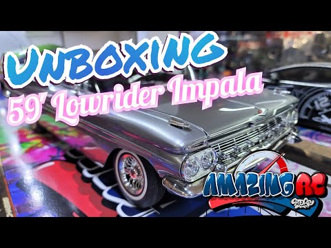 unboxing the Redcat Racing Chevy Impala 59' Lowrider at Amazing RC store