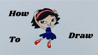 How To Draw June From Little Einsteins How To Draw June Easy Step By Step