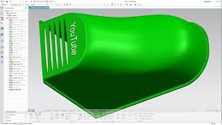 SIEMENS NX 12 - ENGINE CASE COVER - CONCRETE MIXER