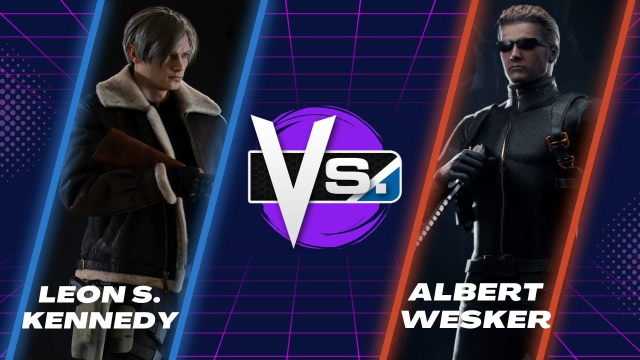 Versus Series | Leon S. Kennedy VS Albert Wesker - YouTube