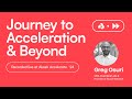 Keynote from Greg Osuri: "Journey to Acceleration & Beyond" - Akash Accelerate '24