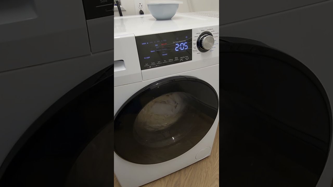 GE All In One Washer And Dryer Combo Washingmachinedemo