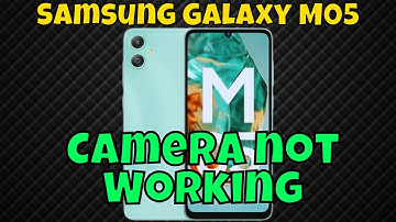 Camera not Working Problem Samsung Galaxy M05 (Latest Tutorial)