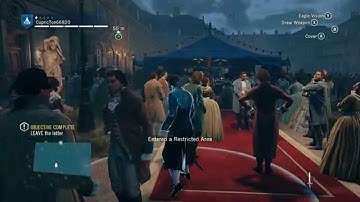 Assassins Creed Unity: Story Part 4 Gameplay Walkthrough - High Society 1080P HD No Commentary