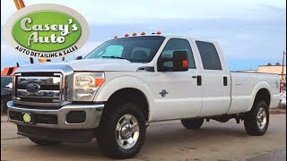 2015 Ford F350 6.7L Crew Cab 8ft Box 4x4 (Walk Around)