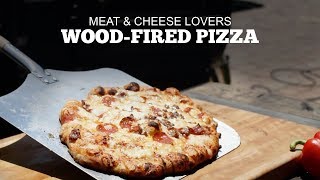 Wood-Fired Pizza | Meat & Cheese Lovers | Green Mountain Pellet Grills