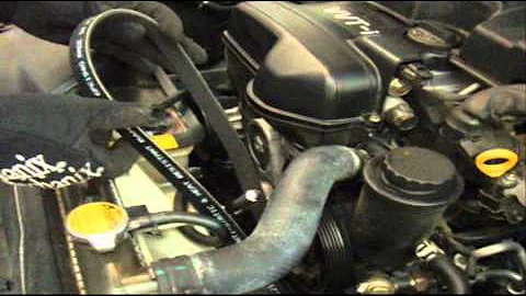 Lexus GS300, 2001 - Serpentine Belt (Multi-Rib) Replacement (DIY $20-30, Save ~$90)