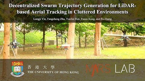 Decentralized Swarm Trajectory Generation for LiDAR-based Aerial Tracking in Cluttered Environments