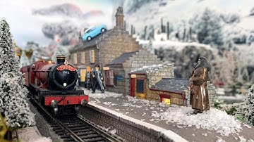 Harry Potter & Efteling Winter Christmas Display with Hogsmeade village 🎄🏰 🍄