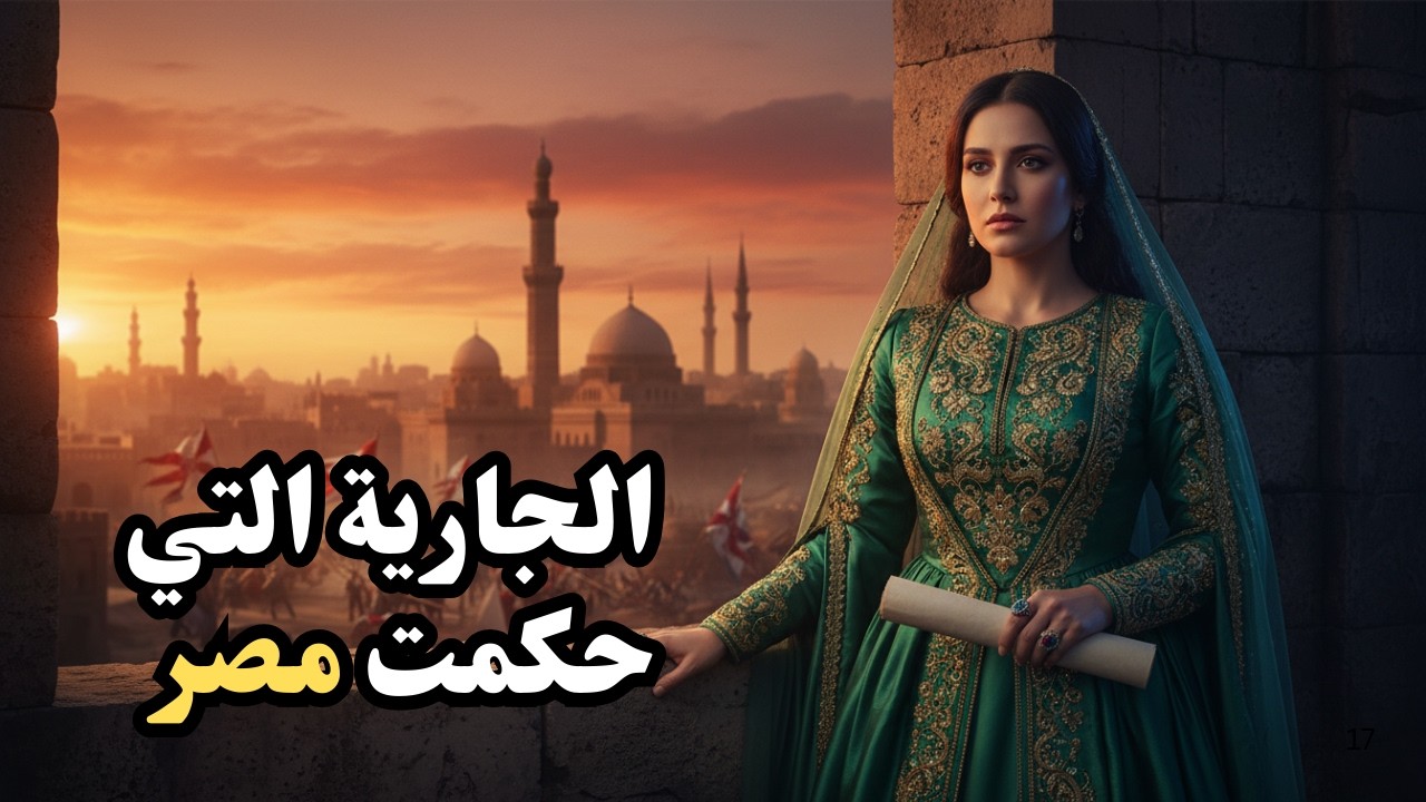 قصة شجر الدر الجارية التي حكمت مصر وهزمت ملوك أوروبا !