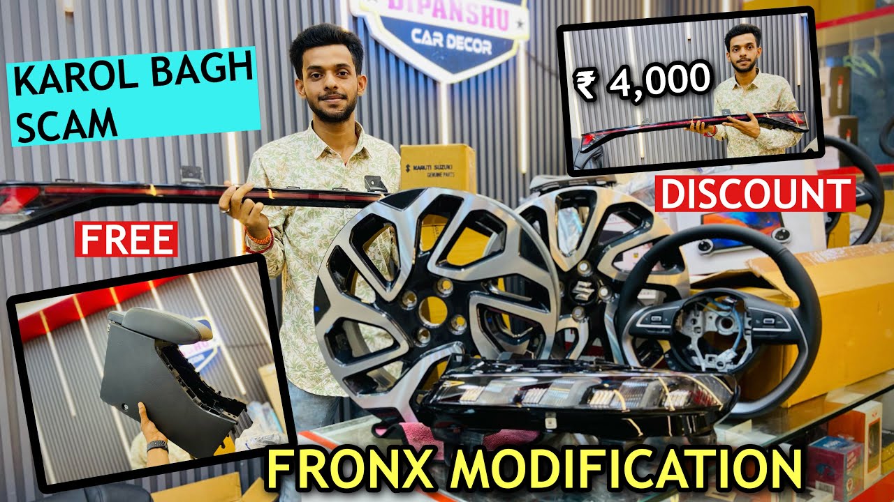 2025 MARUTI SUZUKI FRONX GENUINE ACCESSORIES | FRONX COMPLETE ACCESSORIES