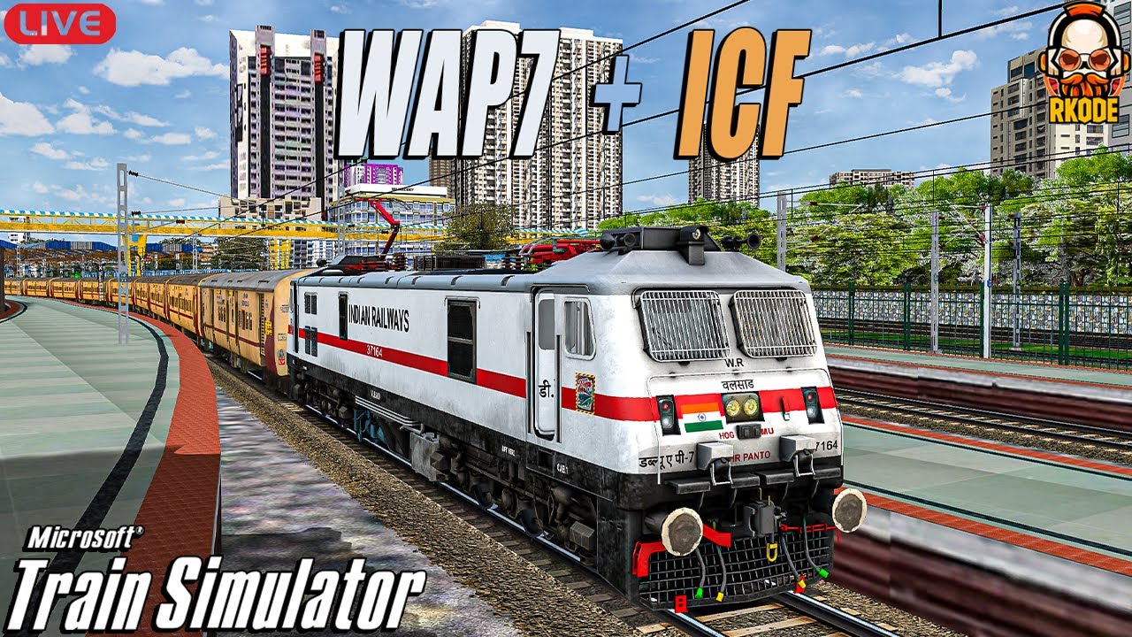 59023 MUMBAI CENTRAL - VALSAD PASSENGER | MMCT TO VALSAD FULL JOURNEY IN MSTS | RKODE GAMING