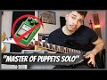 Master of puppets guitar solo with no distortion