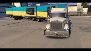 Using Logitech G29 In American Truck Simulator With International 9900 I 72'' And 2k Quality