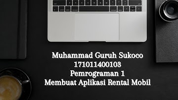 Aplikasi Rental Mobil dengan Netbeans || Project UAS Pemrograman 1