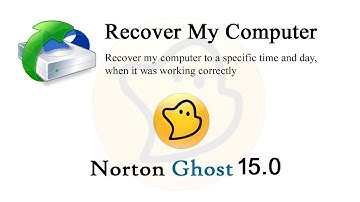 Restoring Norton Ghost 15.0 Backup image from Hard disk | Restoring Windows back up image