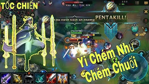 [ Tốc Chiến ] Master Yi đi rừng - Chém người như chém Chuối | GG GAMING