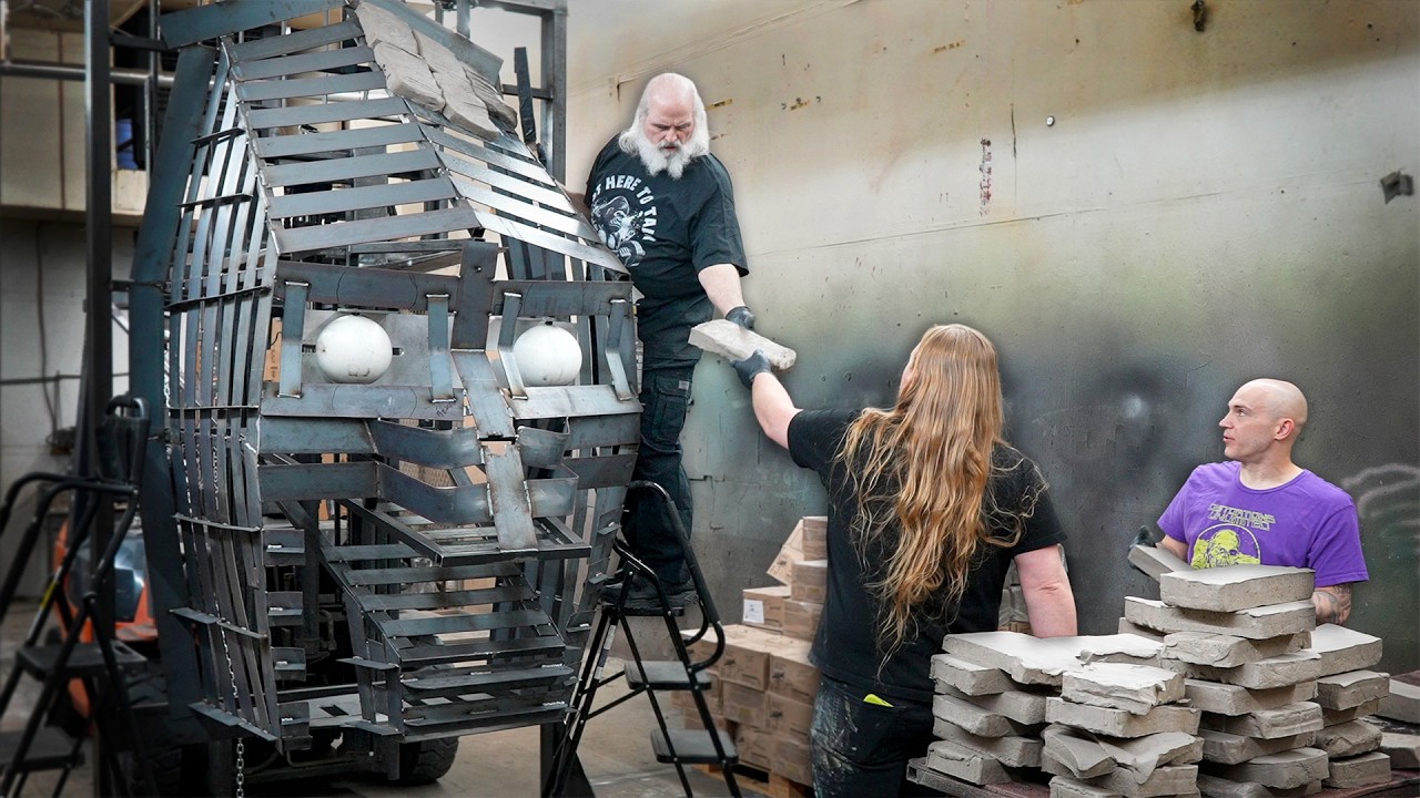 We Need to Put 2500 Pounds of Clay Onto This Giant Gorilla Sculpture...TODAY!
