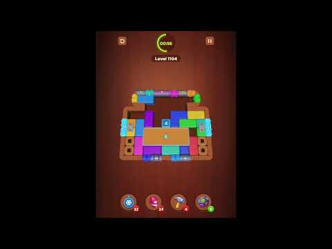 Wood Block Jam Levels 1101-1102-1103-1104-1105-1106-1107-1108-1109-1110