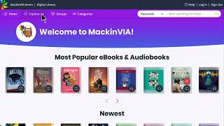 MackinVIA Administrator: Login