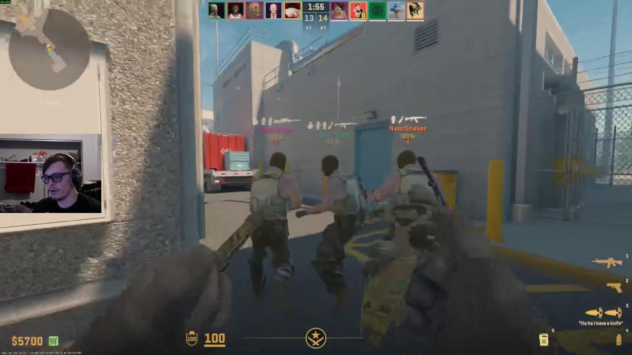 THE WORST CS2 PLAYER IN THE USA! LIVE NOW!