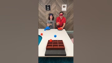 Tic-Tac-Toe 🏆 Blindfolded Ball Toss