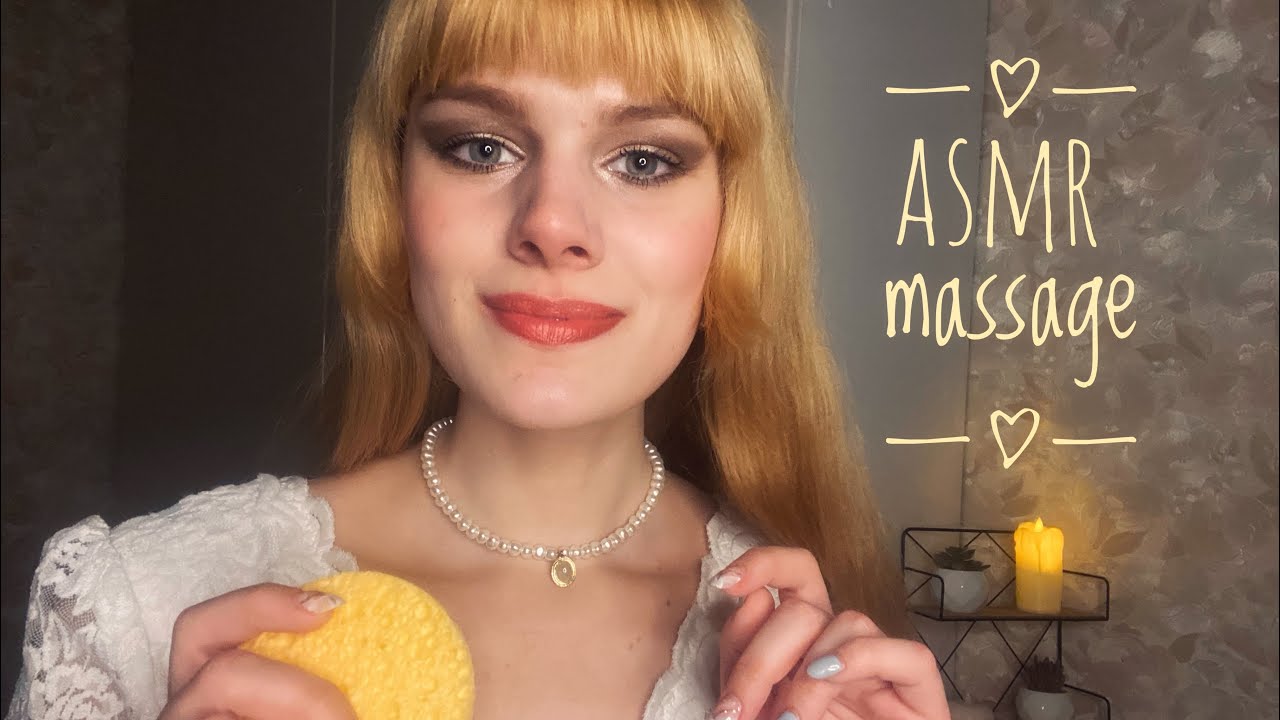 АСМР-КОСМЕТОЛОГ🤤 МАССАЖ ЛИЦА С МАСЛОМ для ТЕБЯ🤤ASMR - face massage, whisper,  cosmetologist