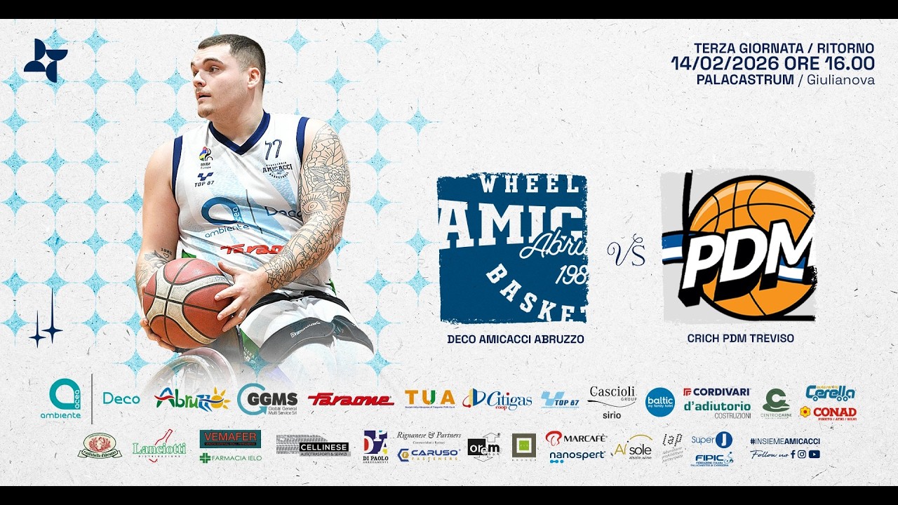 Deco Amicacci Abruzzo vs Crich PDM Treviso
