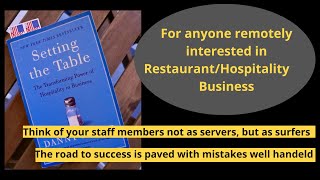 Best Quotes of the Book - Setting The Table