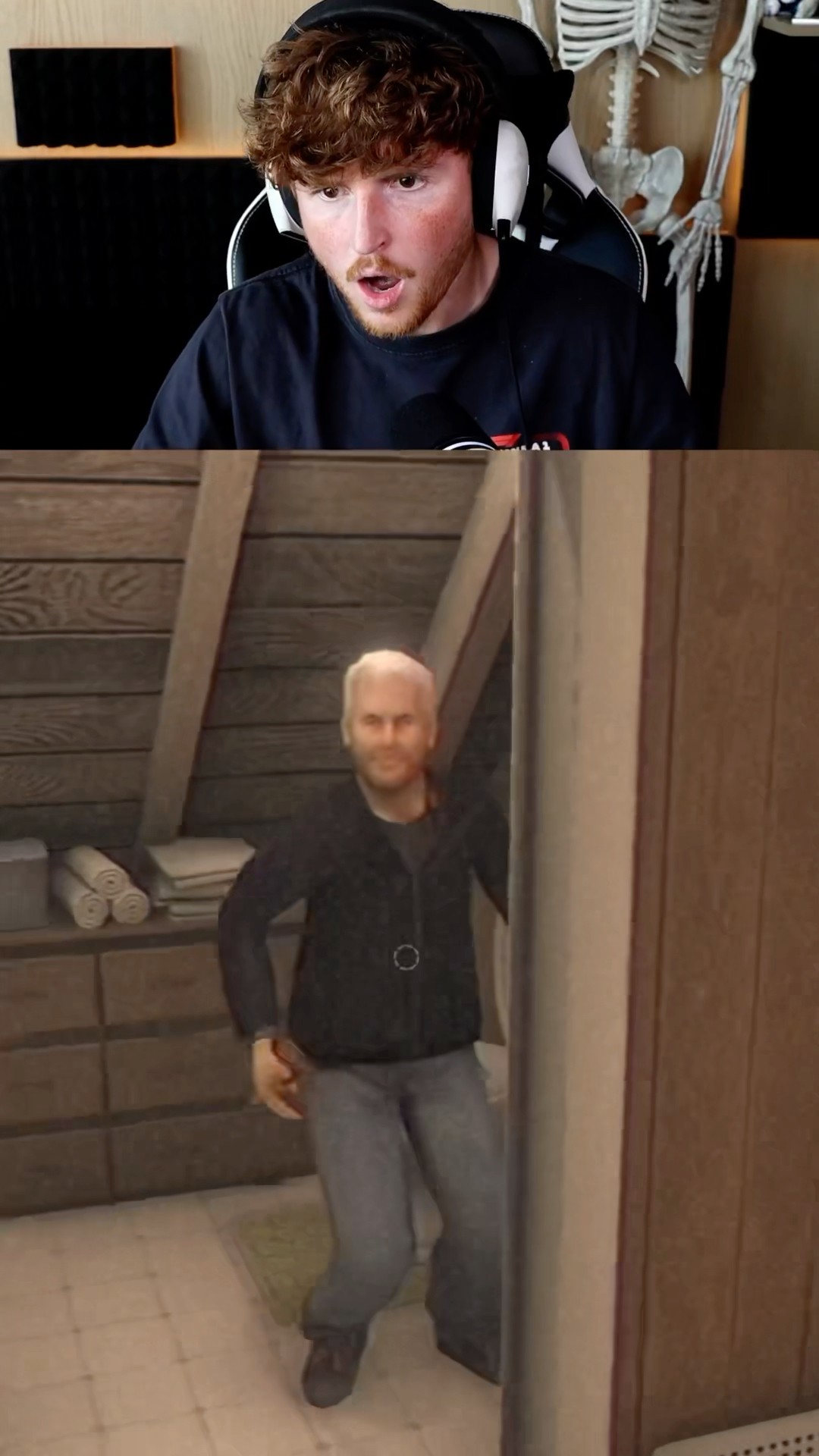 He SNUCK into our house..
