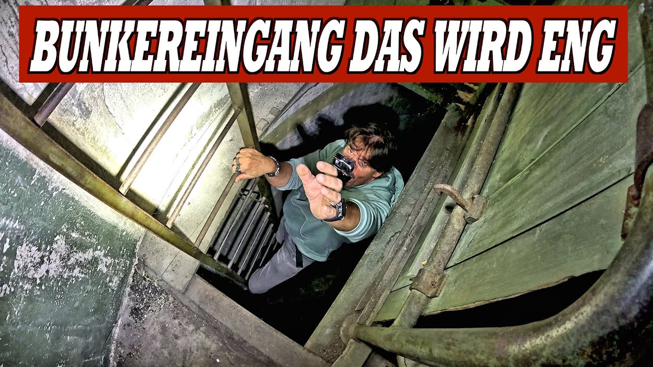 BUNKERZUGANG DAS WIRD VERDAMMT ENG 😳 mit dem E Scooter den Lost Place erkundet 😨