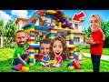 POYRAZ ELİF DEV LEGO EVİNİ BİTİRDİ Mİ!!!ÖDÜL KİME GİTTİ!!