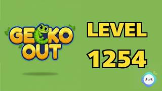 Gecko Out level 1254 Walkthrough & Solution