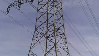 Pylon carrying 380 kV / 110 kV