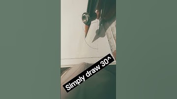 🔥how to construct 20 degree angle. #maths #construction #geometry