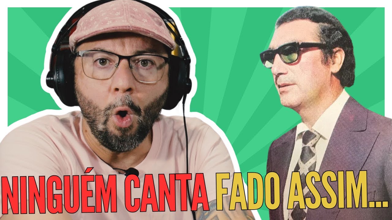 Que jeito é esse de cantar? MANUEL DE ALMEIDA - FADO DA DESPEDIDA - Músico brasileiro impressionado