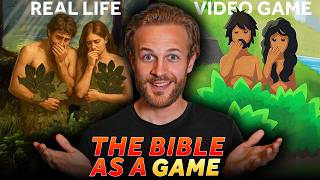 I Played the Bible as a Video Game (Adam & Eve Edition) - The Serpent and The Seed Gameplay @Monkastery