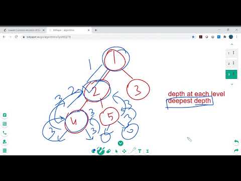 Lowest Common Ancestor of Deepest Leaves LeetCode 2020 09 19 - YouTube