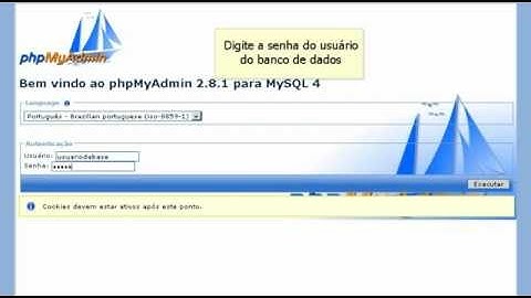 Acessando Banco de Dados MySQL 4 utilizando phpMyAdmin - ITMNETWORKS