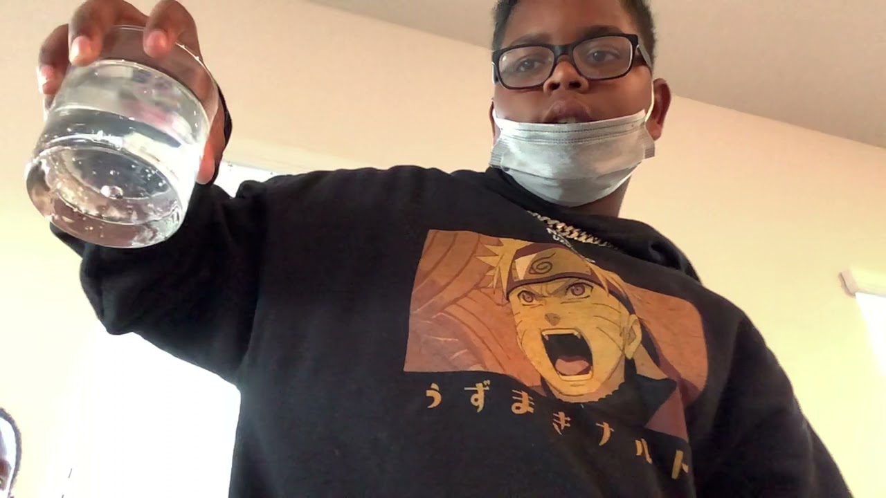 Chugging a houl can of bang Energy ￼