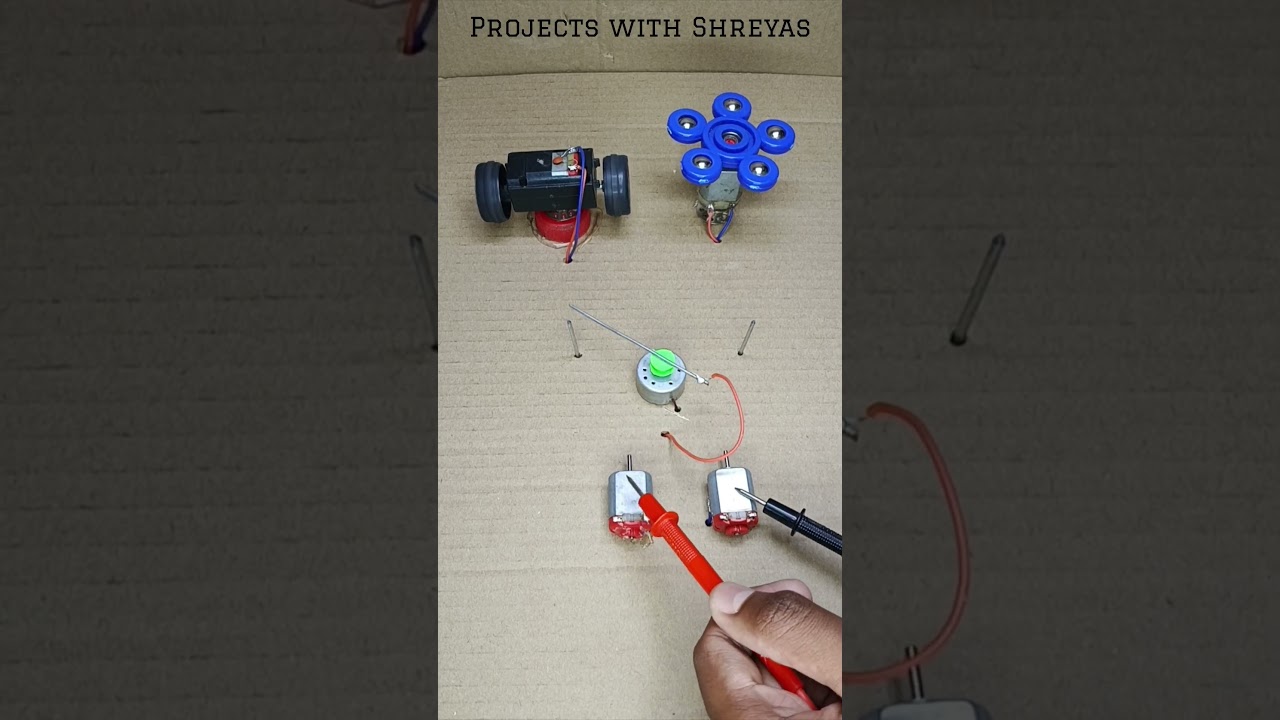 Amazing DC Motor Switching Project ⚙️🔌🔥