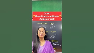 Cseet quantitative aptitude addition trick #commerceshorts #cseet #additiontricks #addition #maths