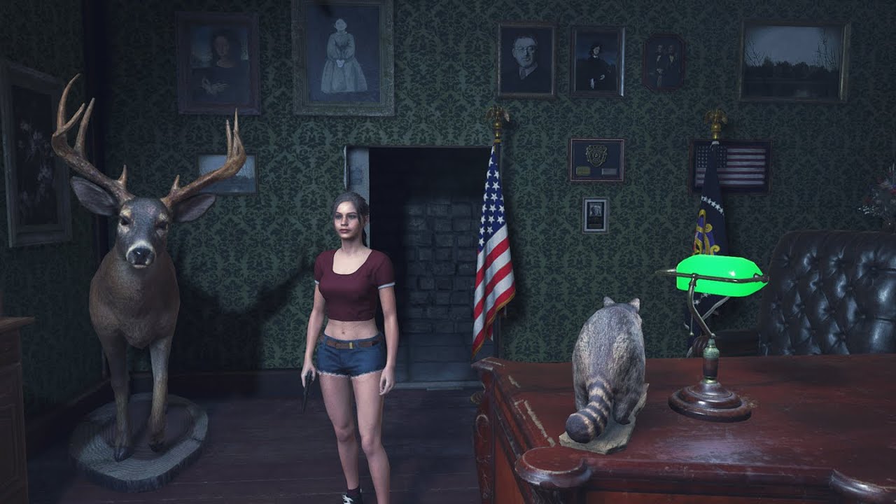 Resident Evil 2 Claire A - Find USB Dongle & Power Panel Parts-Gameplay Walkthrough Play