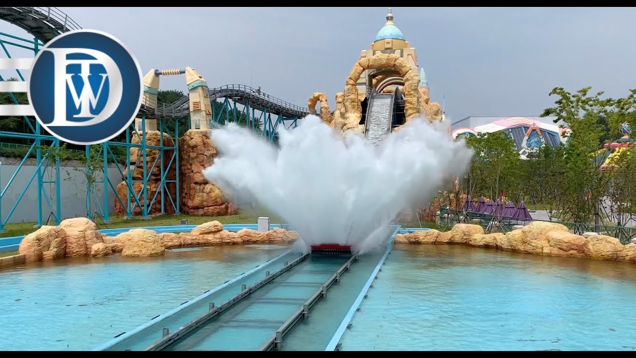 Robot Land Splash Chute Ride POV 마산 로봇랜드 새로운 항해 탑승 영상