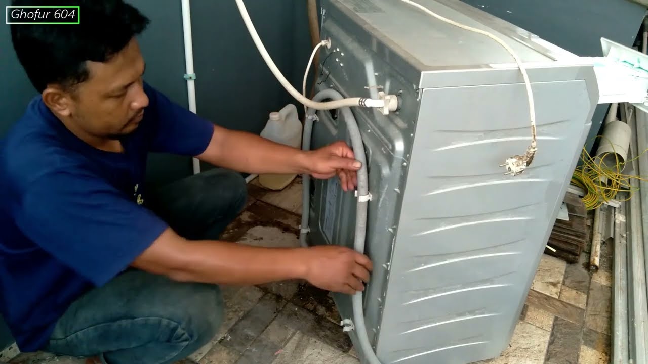 MESIN CUCI SHARP ES-FL1073W Front Loading muncul eror